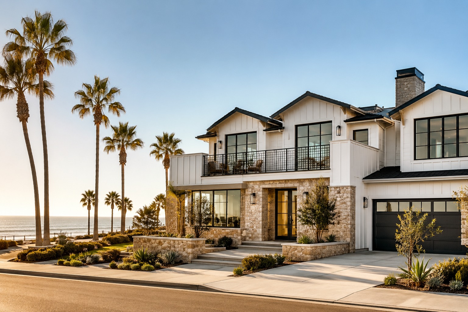 Luxury coastal home in Huntington Beach